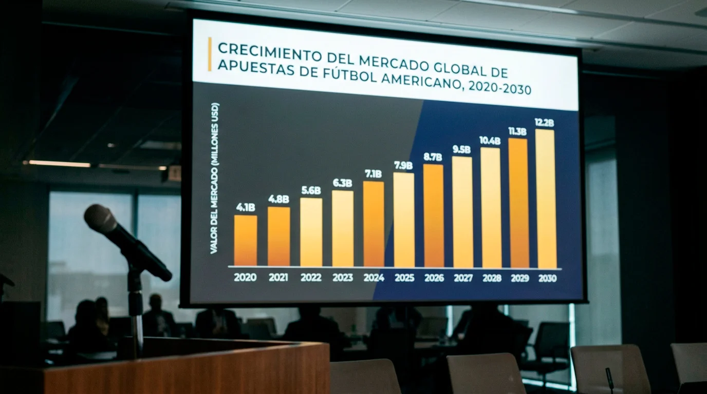 Mercado Global de Apuestas en Fútbol Americano: Tamaño, Crecimiento y Proyecciones